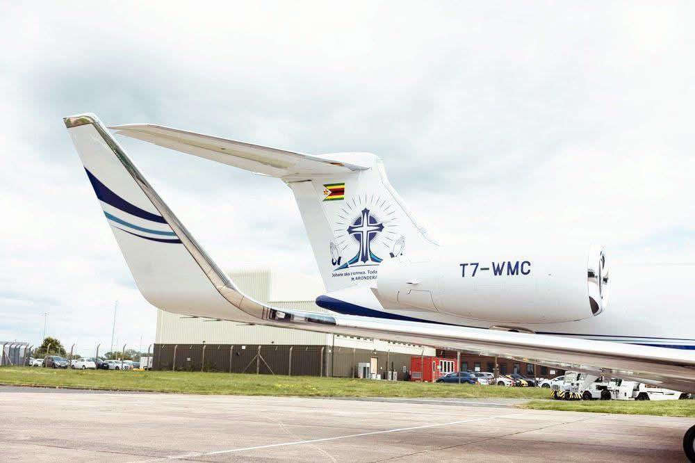 Wicknell Chivhayo Welcomes G550 Gulfstream